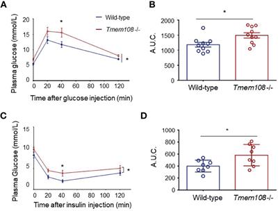 The Candidate Schizophrenia Risk Gene Tmem108 Regulates Glucose Metabolism Homeostasis